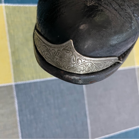 Tony Lama Black Stallion Cowboy/Western Boots. Men’s Size 9.5 - Picture 13 of 16